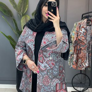 کت ژاکارد روژینا